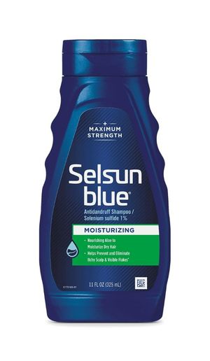 Selsun Blue Moisturising Medicated Anti-Dandruff Shampoo with Aloe 325ml